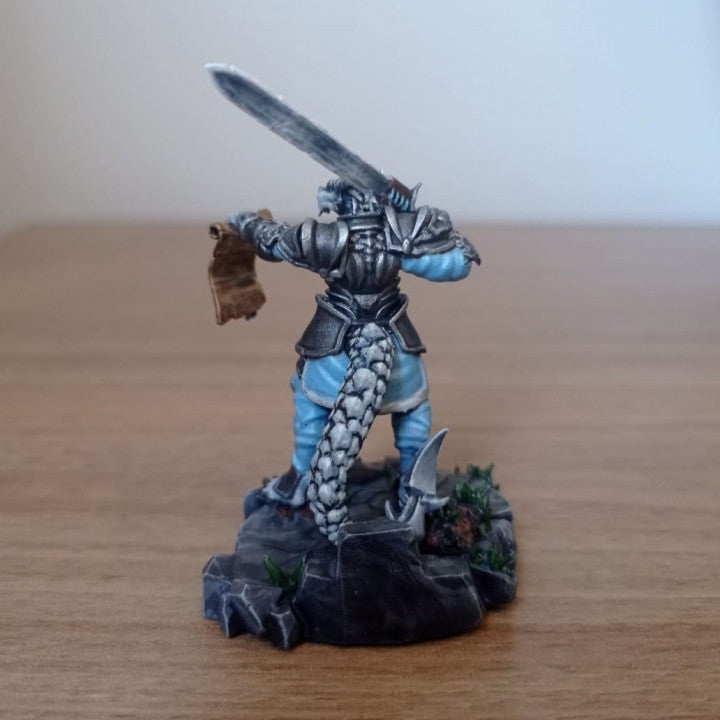 Customer build of Dragonborn Knight shared by Vinícius de Souza Oliveira