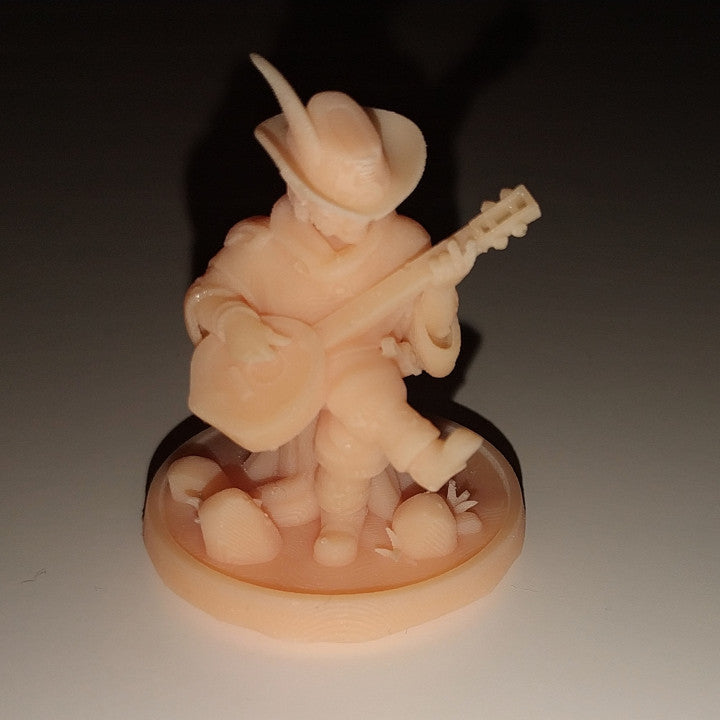 Customer build of KICKSTARTER FREE ''Halfling Bard" Presupported 3D Model shared by Szilárd Szabó