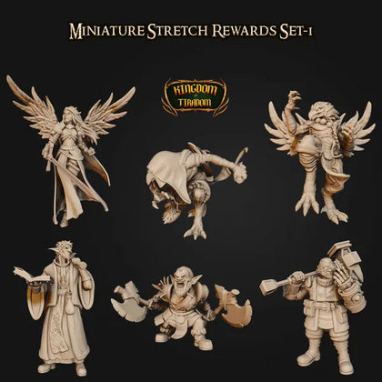 Miniature Set -1 digital STL preview