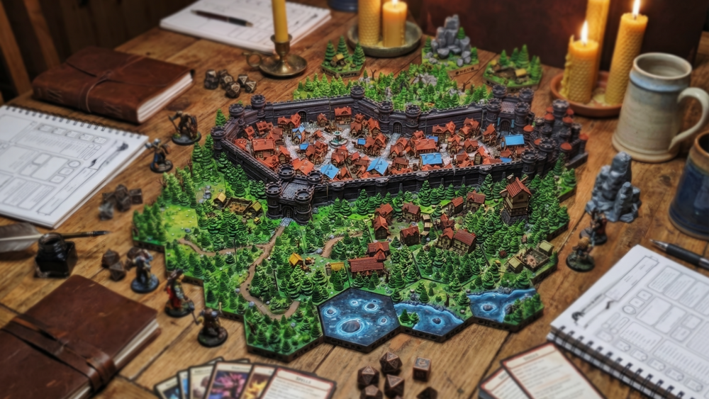Master of Realms tabletop play