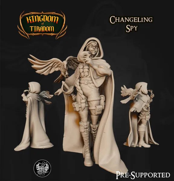Changeling Spy digital STL preview