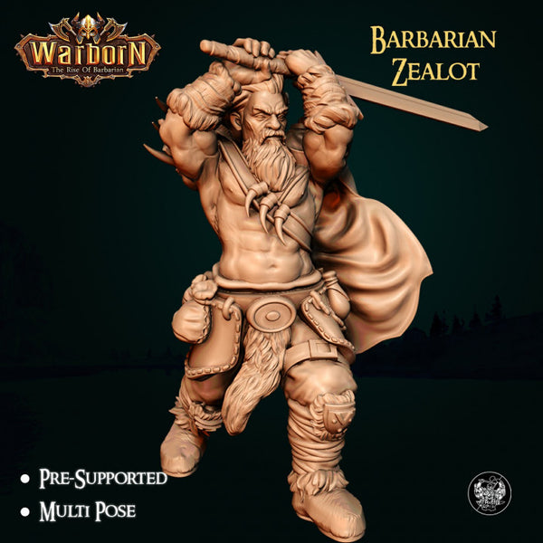 Zealot Barbarian digital STL gallery - barbarian-zealot-v2-1