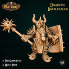 Dwarf Battlerager digital STL gallery - dwarven-battelranger-v3-1