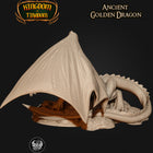 Golden Dragon STL render – rear view