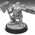 Heavy Assault Squad - Space Dwarf digital STL gallery - has-hurgar-gray