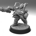 Heavy Assault Squad - Space Dwarf digital STL gallery - has-kethril-gray