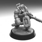 Heavy Assault Squad - Space Dwarf digital STL gallery - has-nalgrim-gray