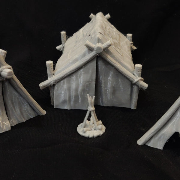 Campfire Scene Set digital STL gallery - img-20210131-225229