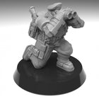 Infiltration Squad - Space Dwarf digital STL gallery - is-kari-gray