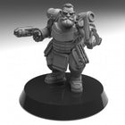 Infiltration Squad - Space Dwarf digital STL gallery - is-ulf-front-gray