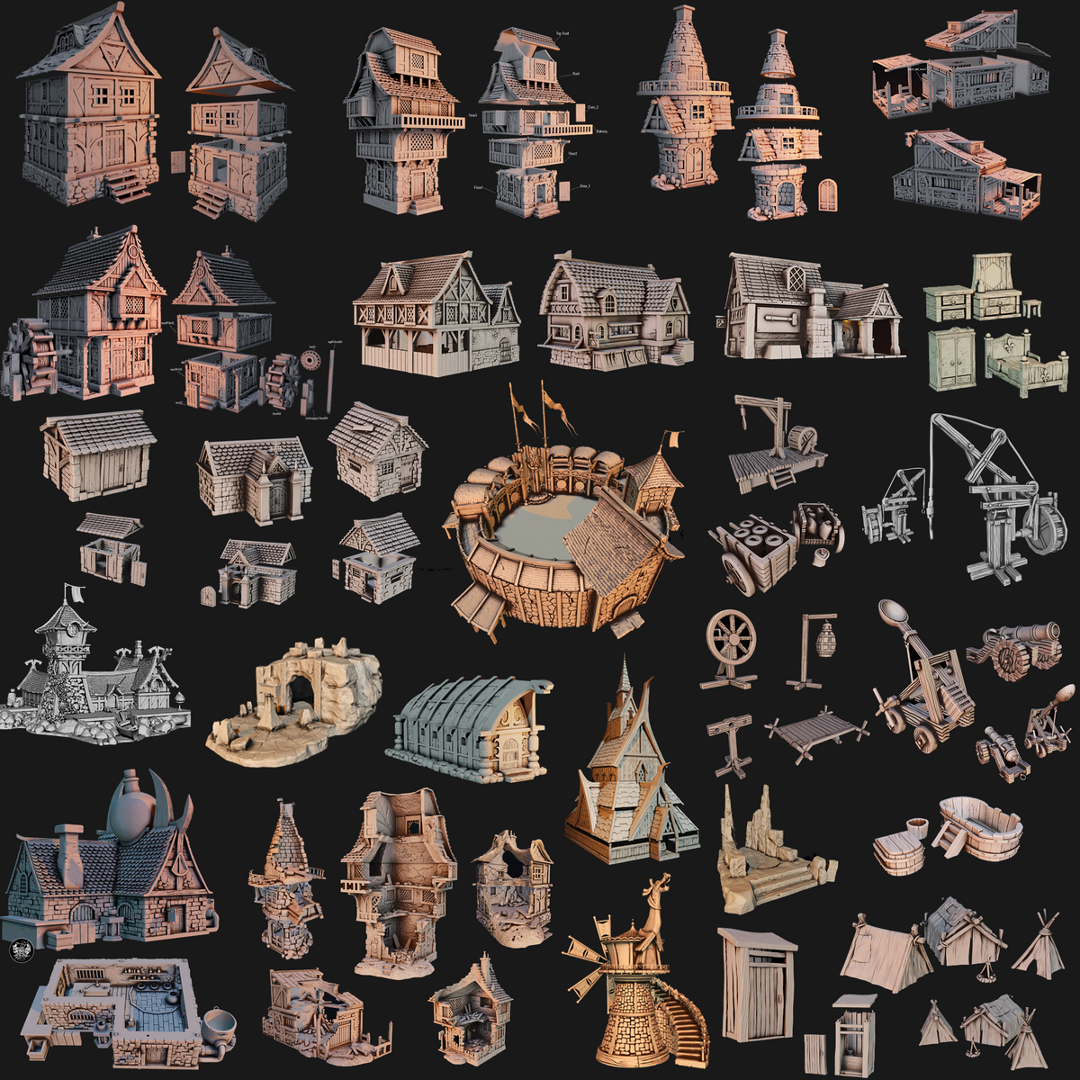 Medieval Building Bundle