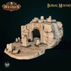 Burial Mound digital STL preview