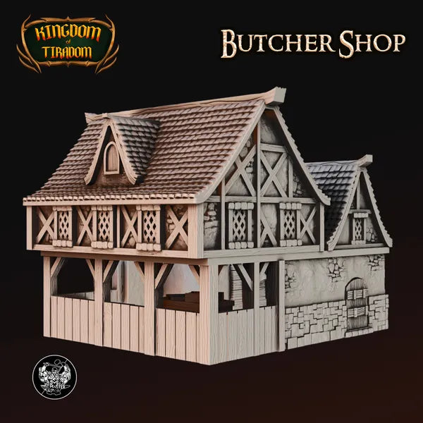 Butcher Shop digital STL preview