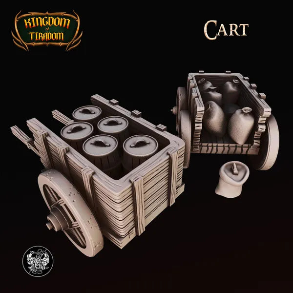 Cart digital STL preview