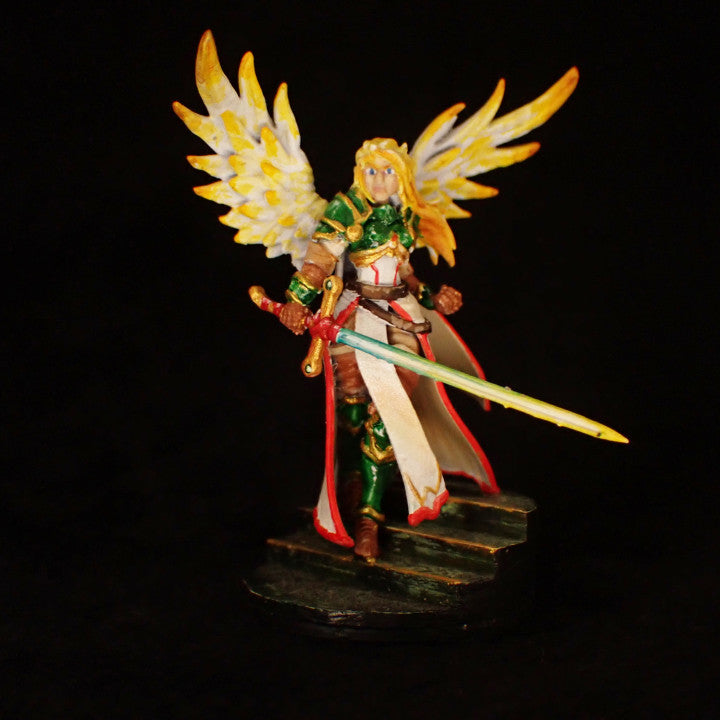 Customer build of Paladin Aasimar from Kingdom Of Tiradom shared by Matthew Graham
