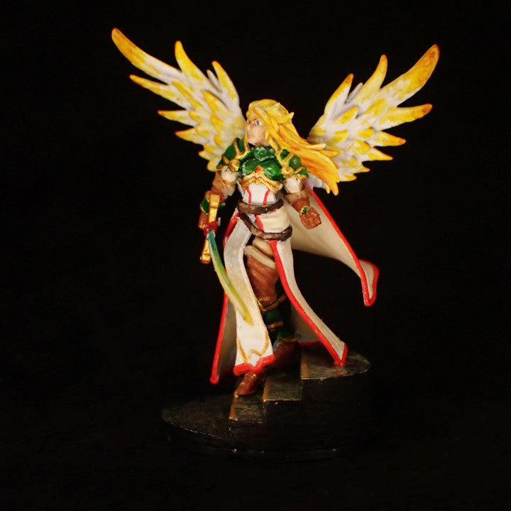 Customer build of Paladin Aasimar from Kingdom Of Tiradom shared by Matthew Graham
