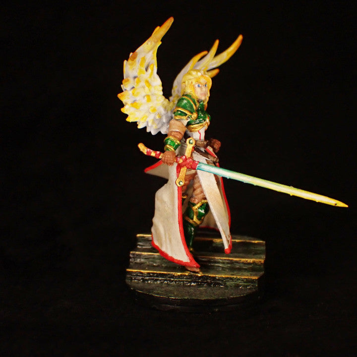 Customer build of Paladin Aasimar from Kingdom Of Tiradom shared by Matthew Graham