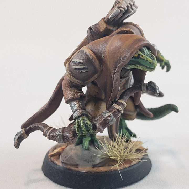 Customer build of lizardfolk Ranger shared by Josh Gibbs