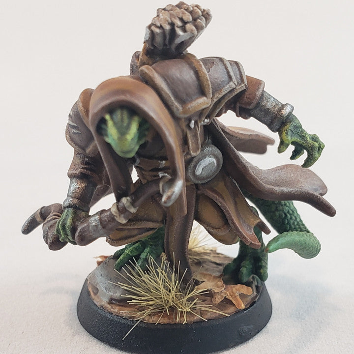 Customer build of lizardfolk Ranger shared by Josh Gibbs