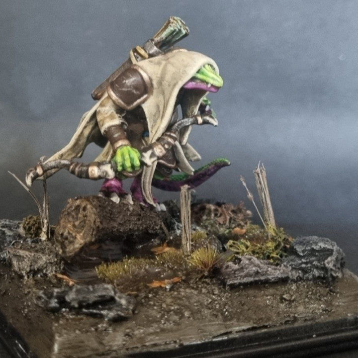 Customer build of lizardfolk Ranger shared by Martín Rubio