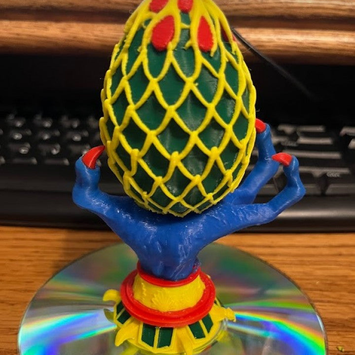 Customer build of Dragon Egg  "Free STL" shared by Ed Palmatier