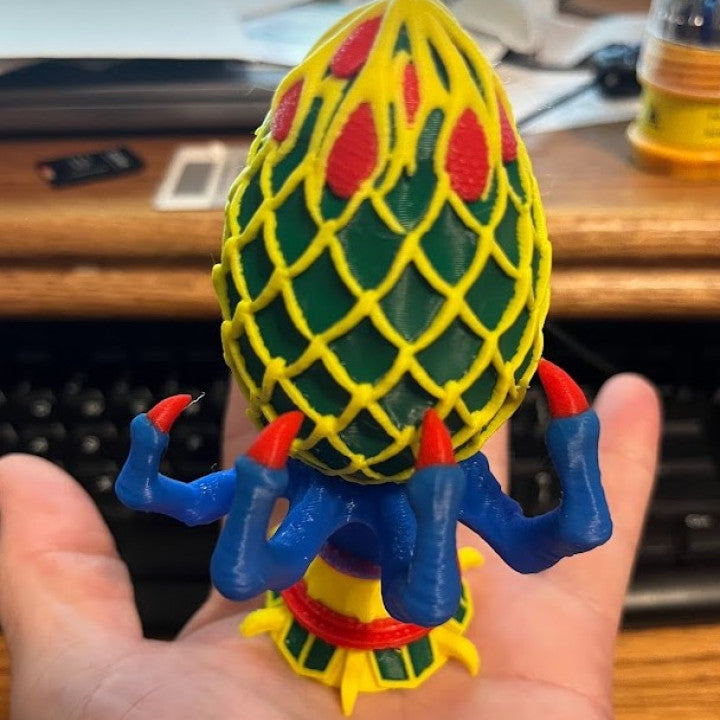 Customer build of Dragon Egg  "Free STL" shared by Ed Palmatier