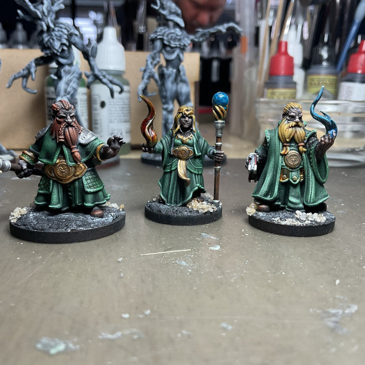 Customer build of Dwarf War Wizards shared by Lori