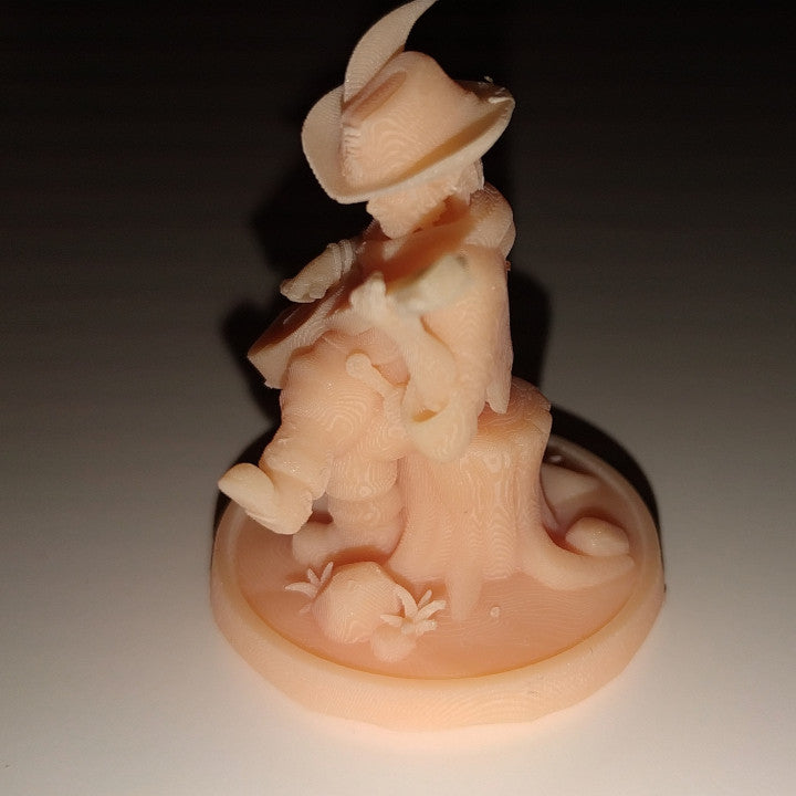 Customer build of KICKSTARTER FREE ''Halfling Bard" Presupported 3D Model shared by SzilÃ¡rd SzabÃ³