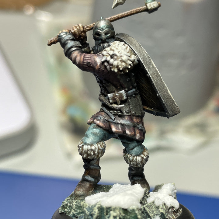 Customer build of KICKSTARTER FREE ''VIking Warrior" Presupported 3D Model shared by Steve Lemberg Jr