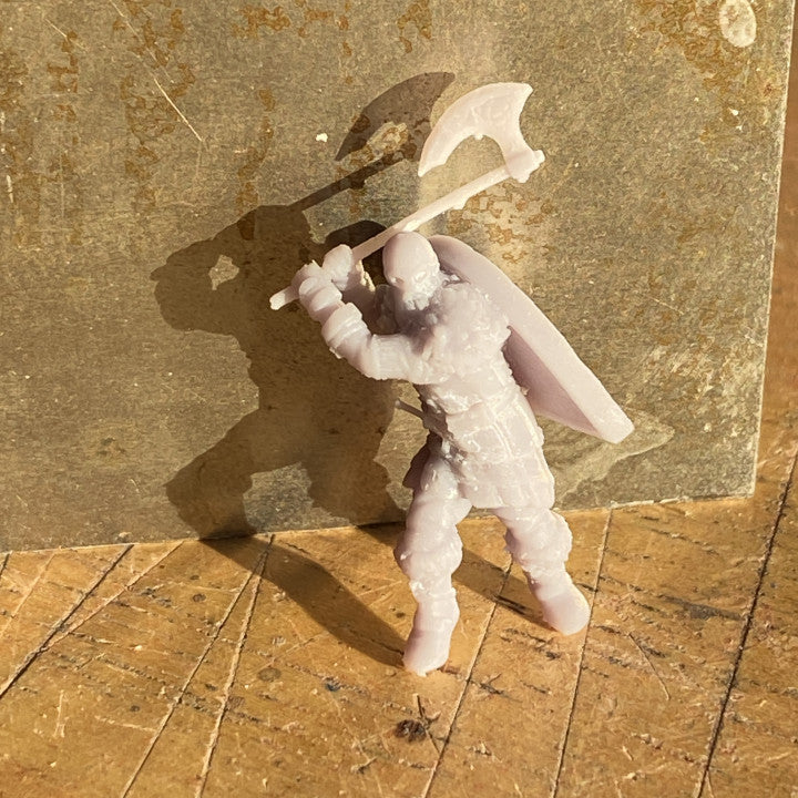 Customer build of KICKSTARTER FREE ''VIking Warrior" Presupported 3D Model shared by Tim Keohane