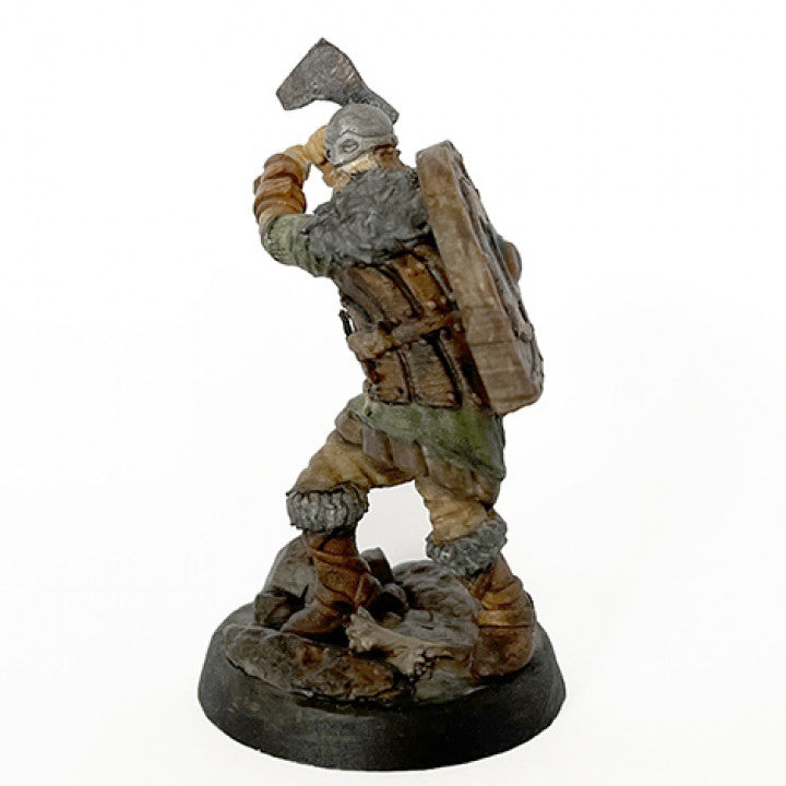 Customer build of KICKSTARTER FREE ''VIking Warrior" Presupported 3D Model shared by Gail Look-Yan