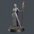 Dark Elf Pose 1 digital STL preview 1