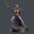 Dark Elf Pose 1 digital STL preview 2