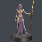 Dark Elf Pose 1 digital STL preview 3