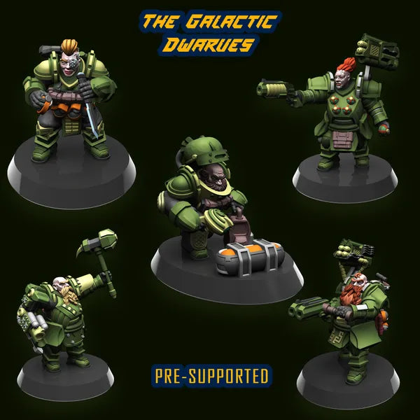 Space Dwarf Strike Force gallery image 6: Demolition Squad - Space Dwarf