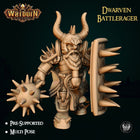 Dwarf Battlerager digital STL preview 3