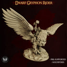 Dwarf Gryphon Rider digital STL preview 2
