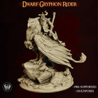 Dwarf Gryphon Rider digital STL preview 3