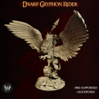 Dwarf Gryphon Rider digital STL preview 4