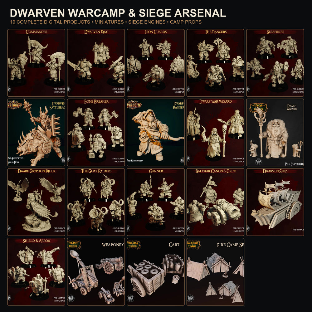 The Master Forge printable miniatures and terrain