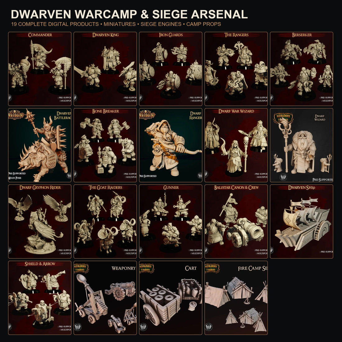 Dwarven Warcamp & Siege Arsenal
