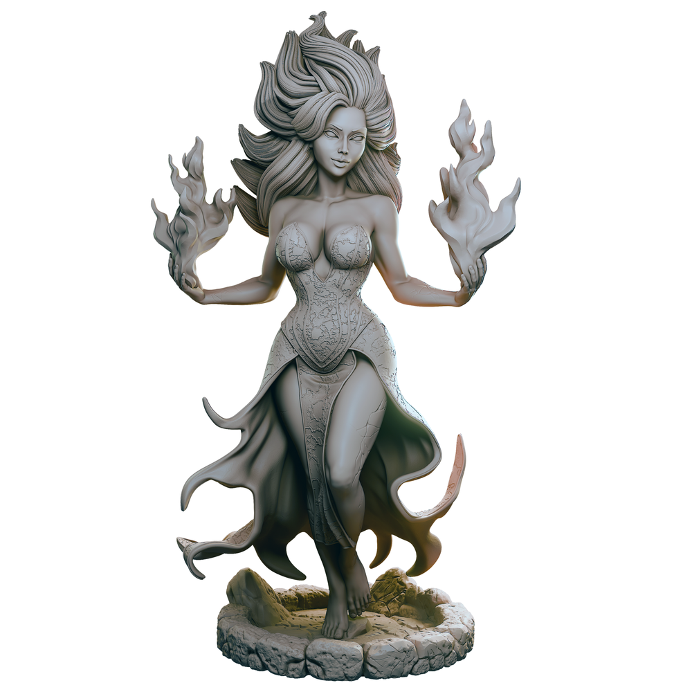 Ember Witch digital STL preview 1