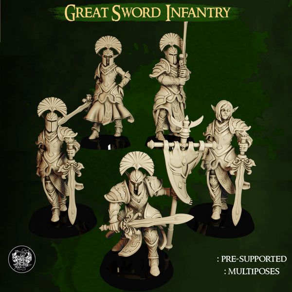 High Elf Warhost gallery image 7: Great Sword Infantry - High Elves