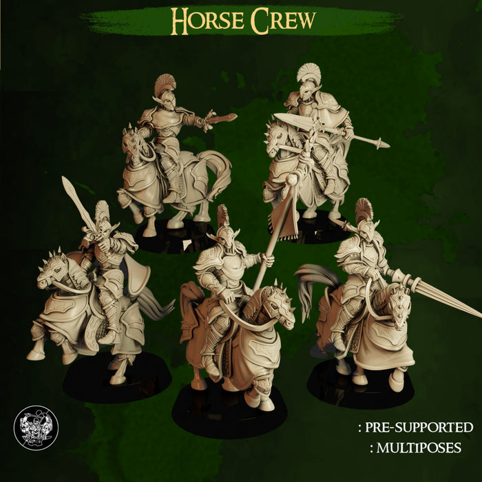 High Elves - Horse Crew