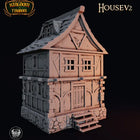 House v2 digital STL preview