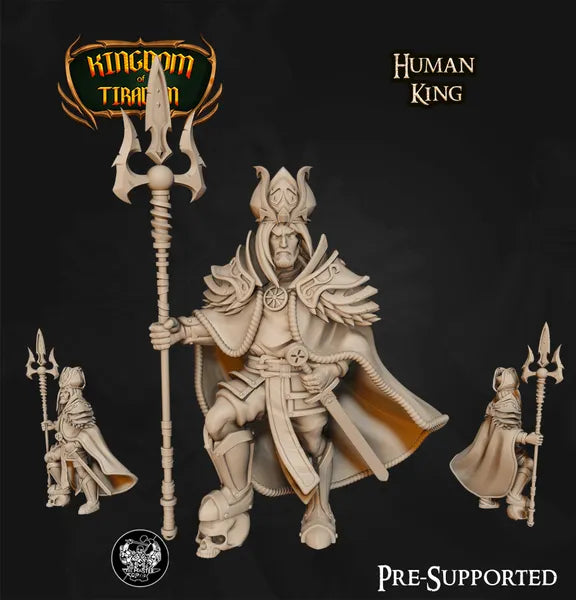 Human King digital STL preview