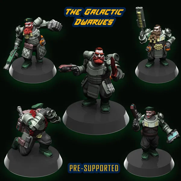 Space Dwarf Strike Force gallery image 4: Infiltration Squad - Space Dwarf