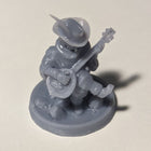 KICKSTARTER FREE ''Halfling Bard Presupported 3D Model digital STL preview 5