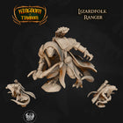 lizardfolk Ranger digital STL preview 3