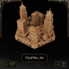 Apocalypse City Filler Tiles printable STL tile preview 2